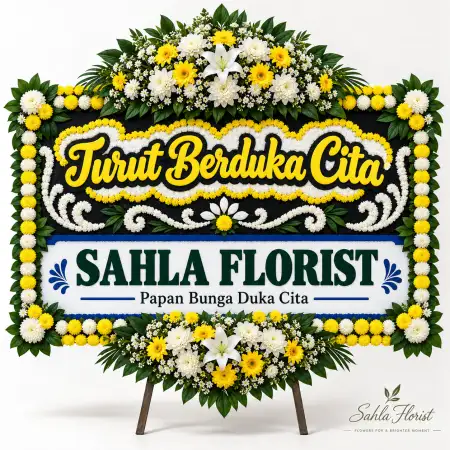 Papan Bunga Duka Wonokromo