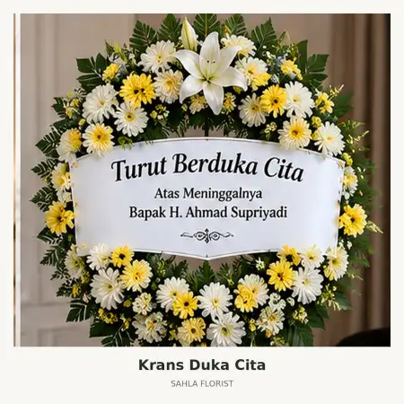Krans Bunga Duka Wonokromo